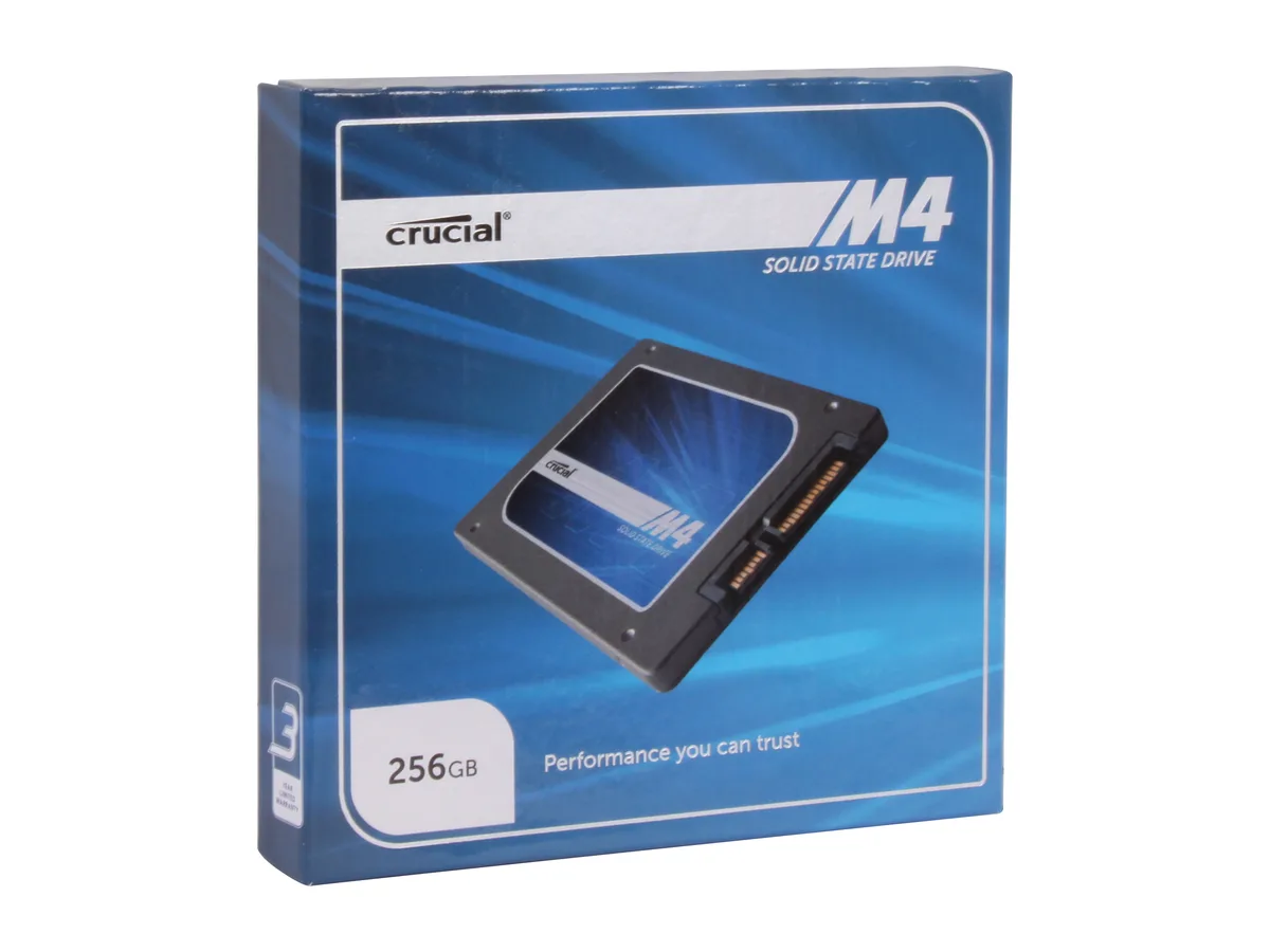 Crucial Crucial CT256M4SSD2 M4 256GB 2.5" SATA internal SSD — product photo