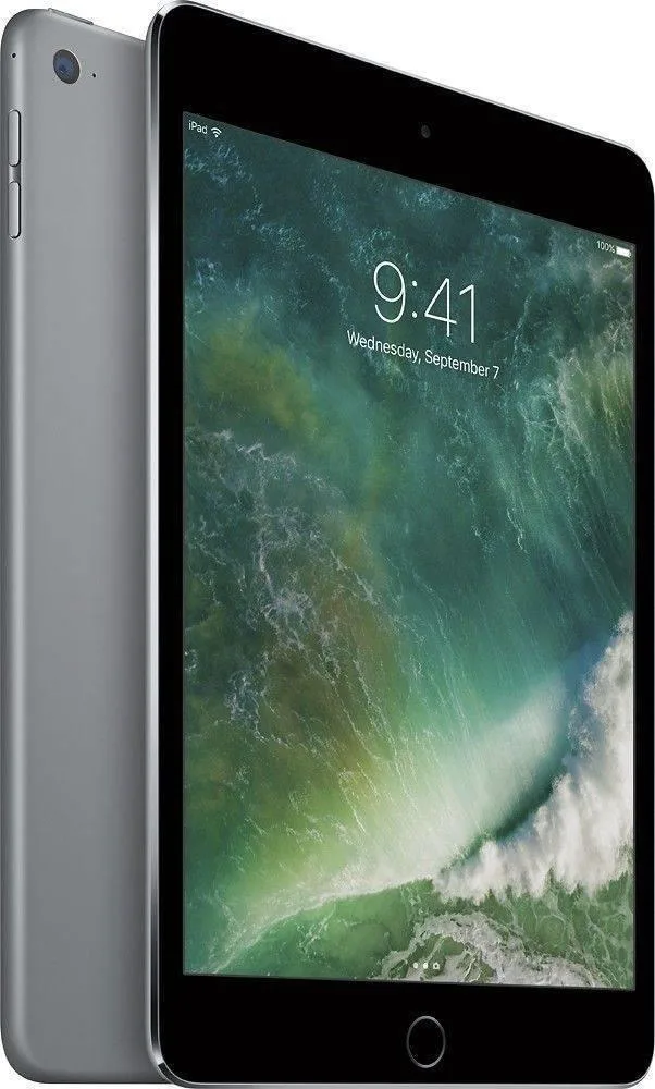 Apple Apple iPad mini 4 128GB 7.9" Space Gray 2015 new tablet — product photo