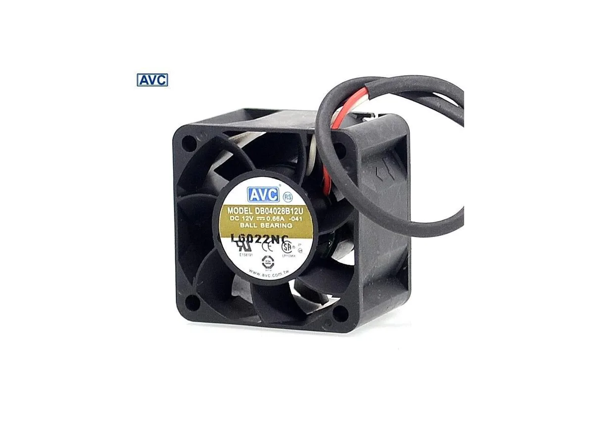 Fans Fans DB04028B12U 4028 12V .66A 40x40x28mm case fan — product photo
