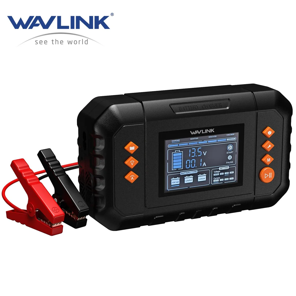 Wavlink Wavlink GS480C 450W 35A Smart Battery Charger — product photo