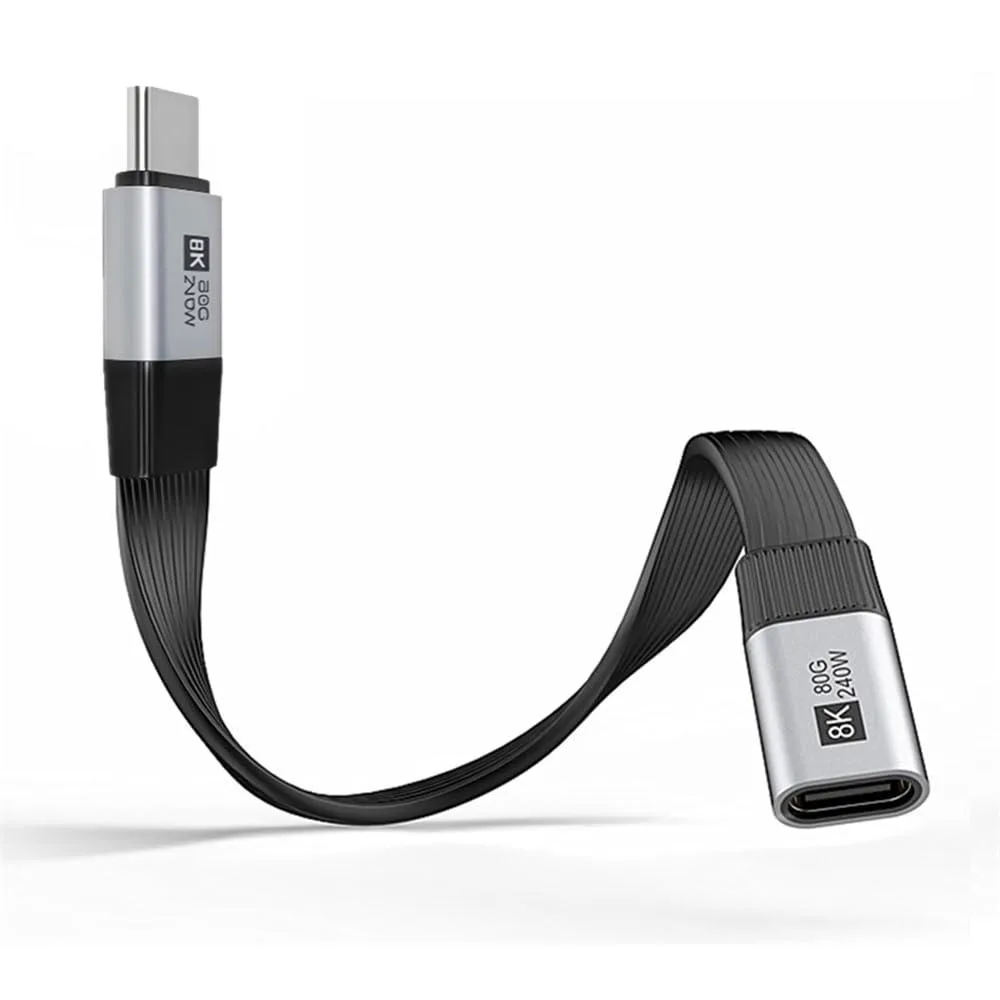 LORDWORLD LORDWORLD USB5.0 80Gbps Extension Cable 20cm 240W 16K 8K 5K — product photo