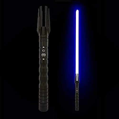 gengyouyuan gengyouyuan Lightsaber Heavy Dueling Metal Handle Blue Light — product photo