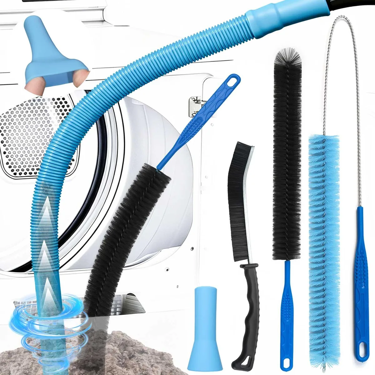  smcca D061-062-11-New dryer vent cleaner kit 30 in 31 in 15 in 9 in 0.5 in 1.3 in — product photo