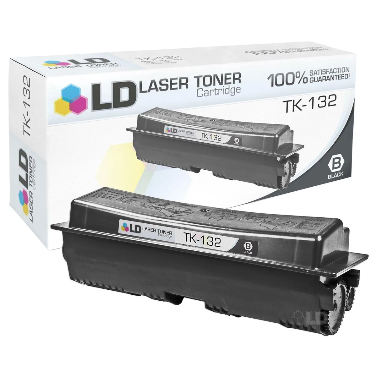 LD Products LD Products Compatible Toner Cartridge TK-132 Black — product photo