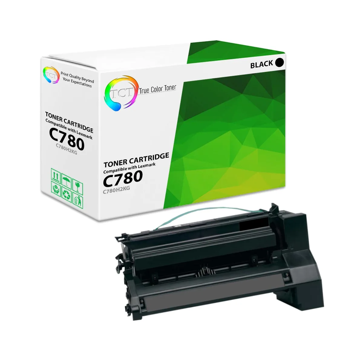 True Color Toner True Color Toner C780H2KG Black Standard Yield Toner Cartridge 10000 pages — product photo