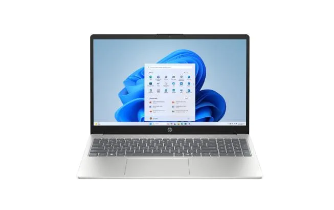 HP HP 15-fd0150wm laptop 15.6" FHD Touchscreen i5-1334U 8GB 512GB SSD Windows 11 Home Natural Silver — product photo