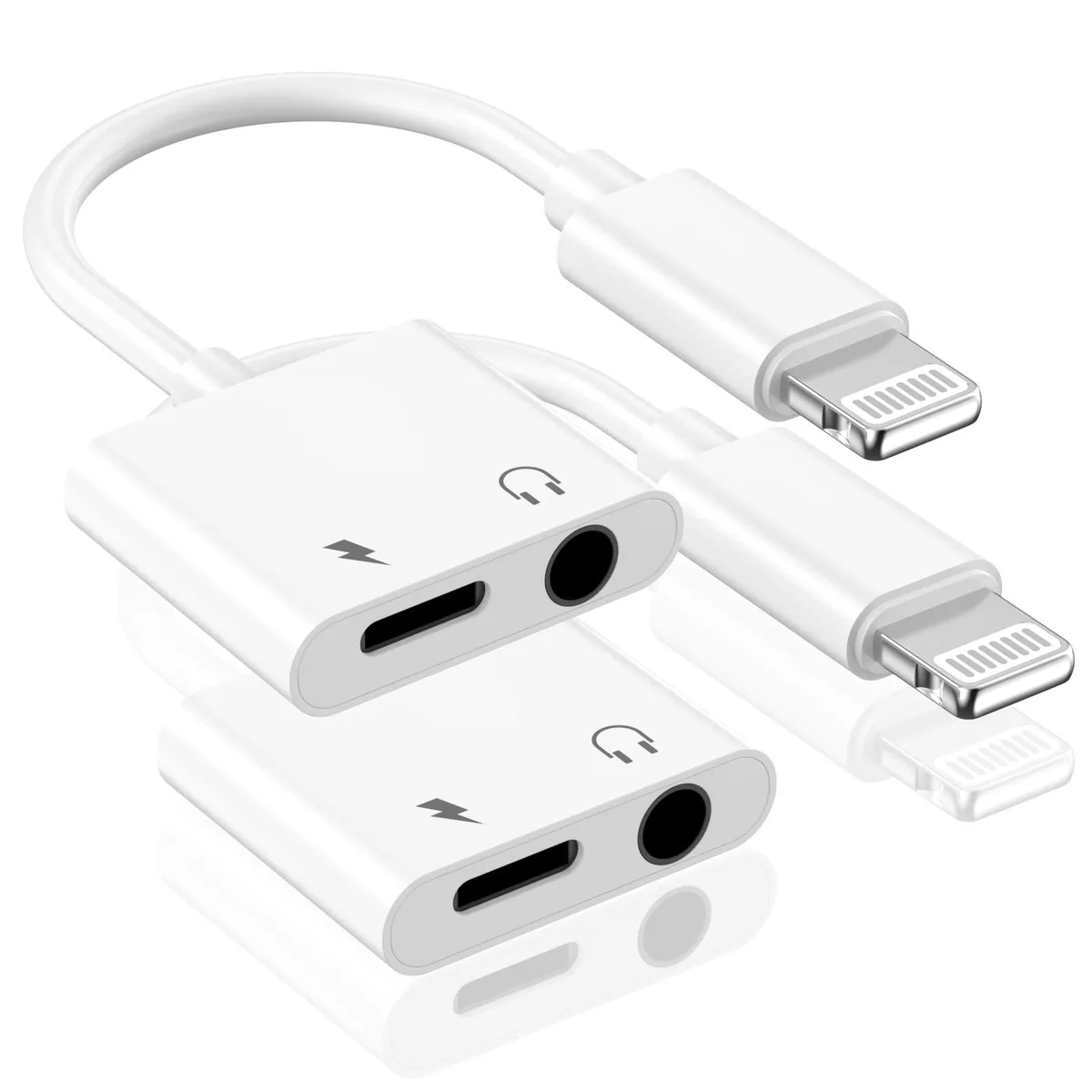  wamaxlink 20W-VCKUS-148 2-in-1 Lightning to 3.5mm Adapter cell phones - unlocked — product photo