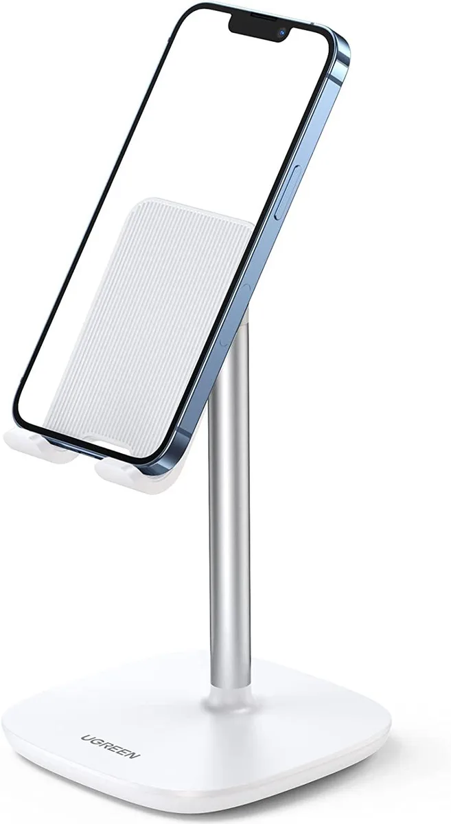 UGREEN UGREEN Phone Mount Adjustable Aluminum White 4-7.9in — product photo