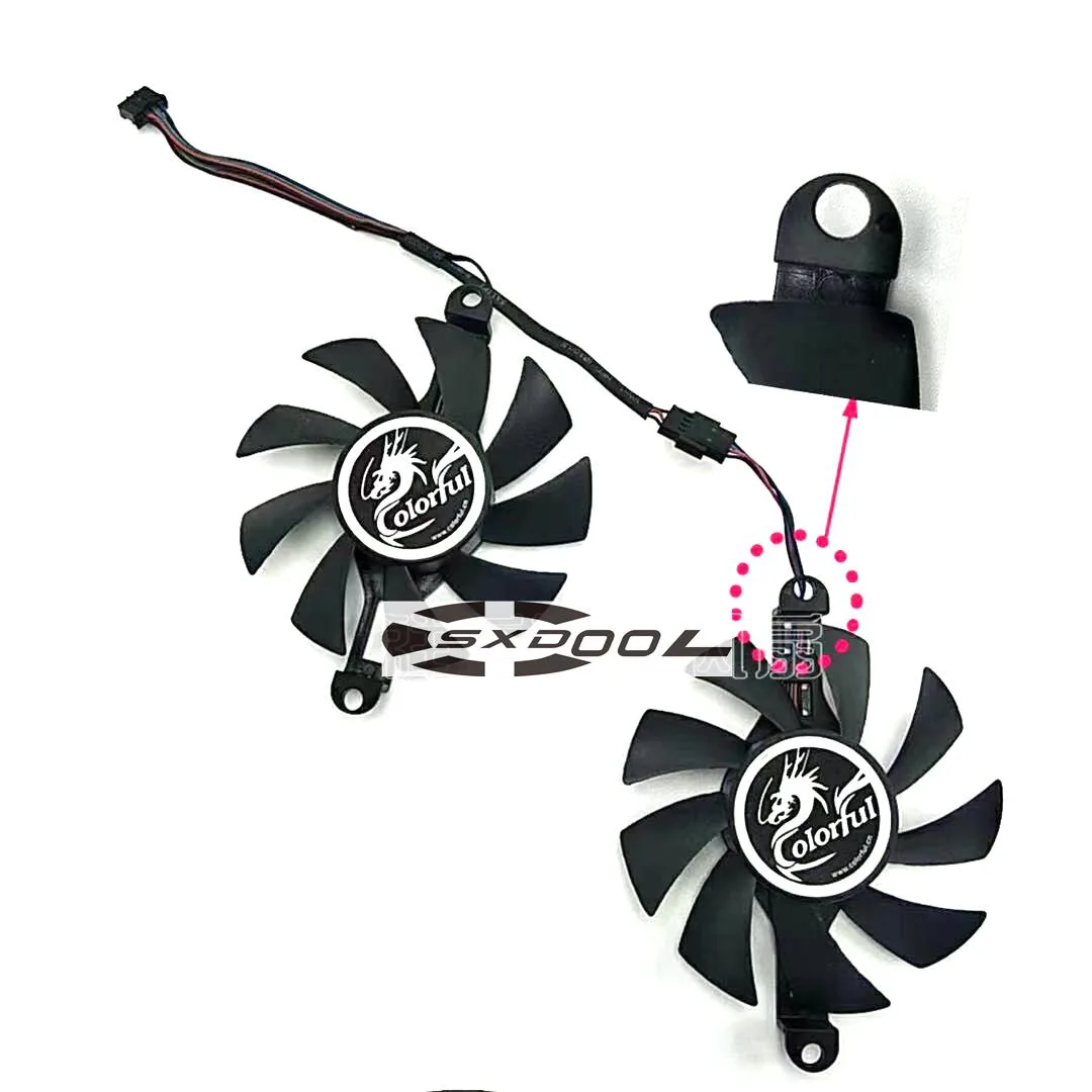 SXDOOL SXDOOL VGA Cooling for Colorful P106-100 GTX1060 960 950 Netchi Edition Gray — product photo