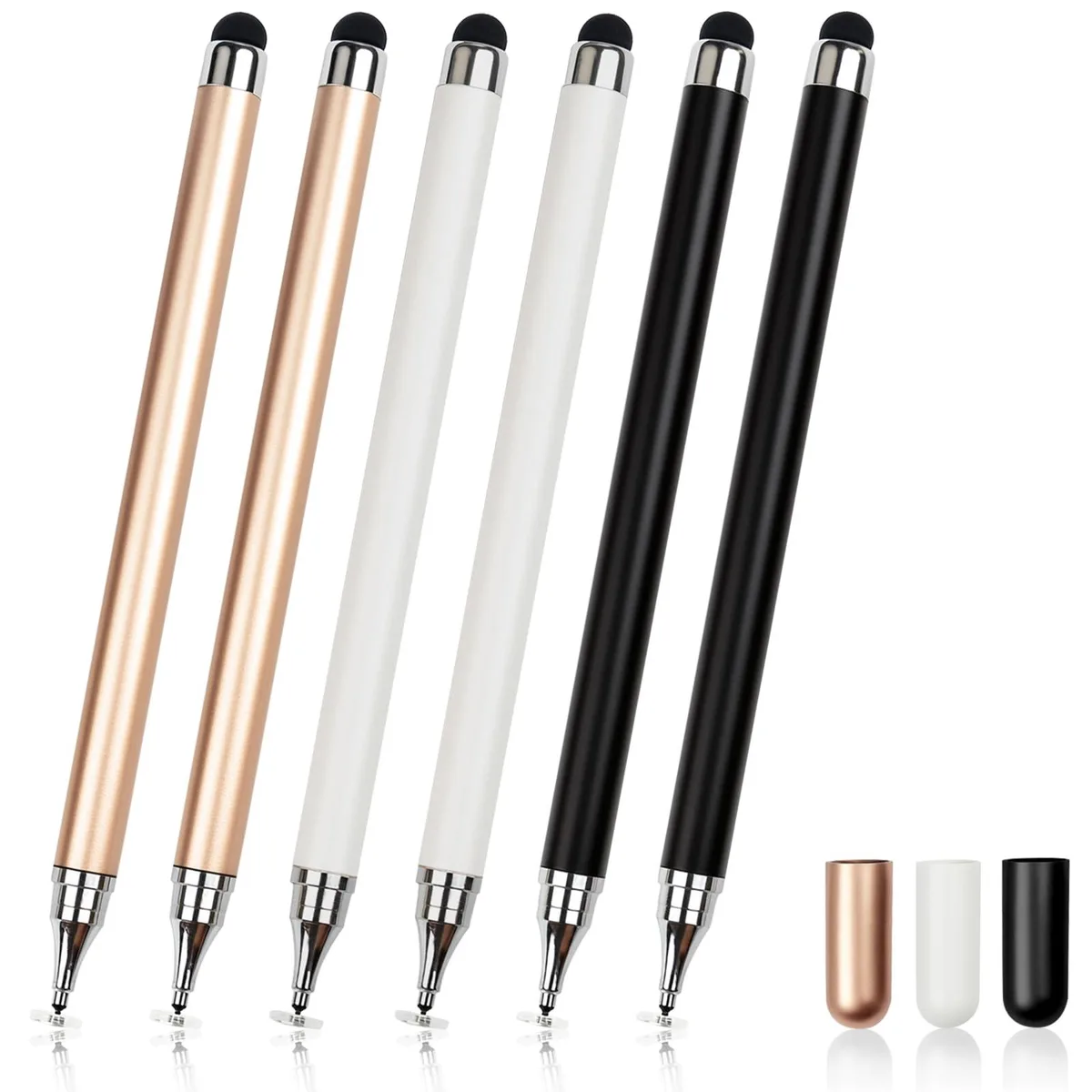  Brvlsoc BC0185 6-Pack 2-in-1 Stylus Pens (3 Colors) — product photo