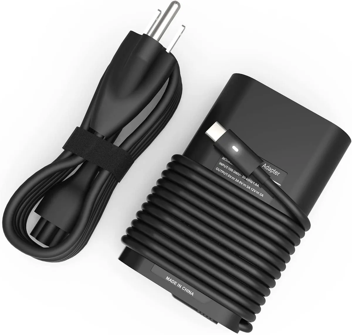 GCROWN GCROWN 65W USB-C AC Adapter for Dell Latitude XPS Chromebook — product photo