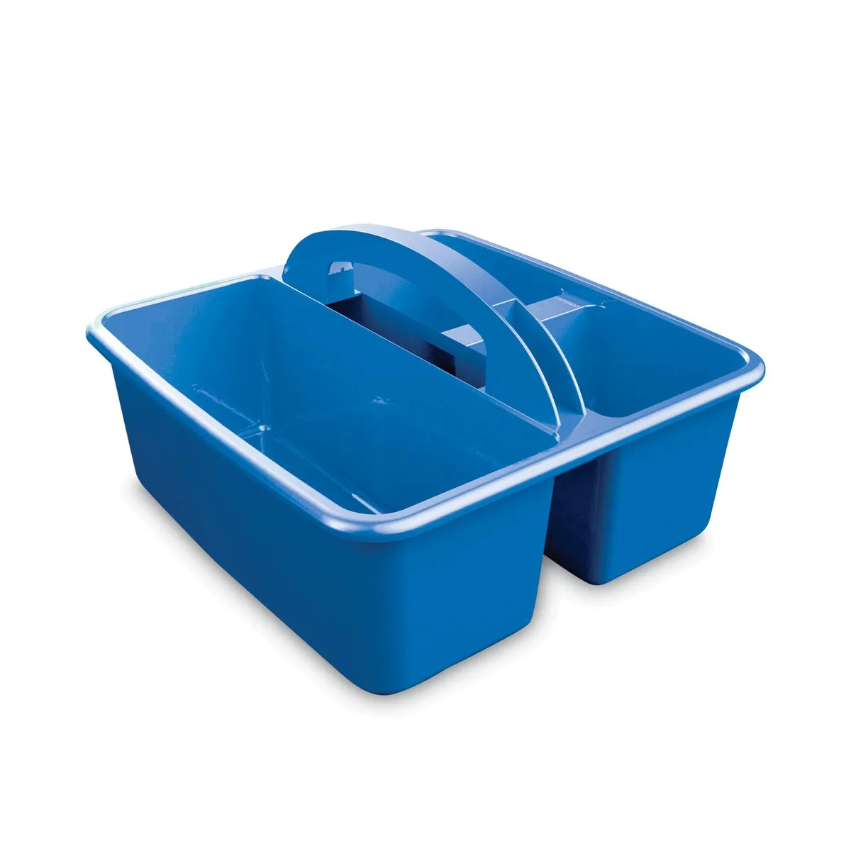 deflect-o deflect-o 39505BLU Antimicrobial Creativity Storage Caddy Blue 5.34 x 9.37 x 9.32 — product photo