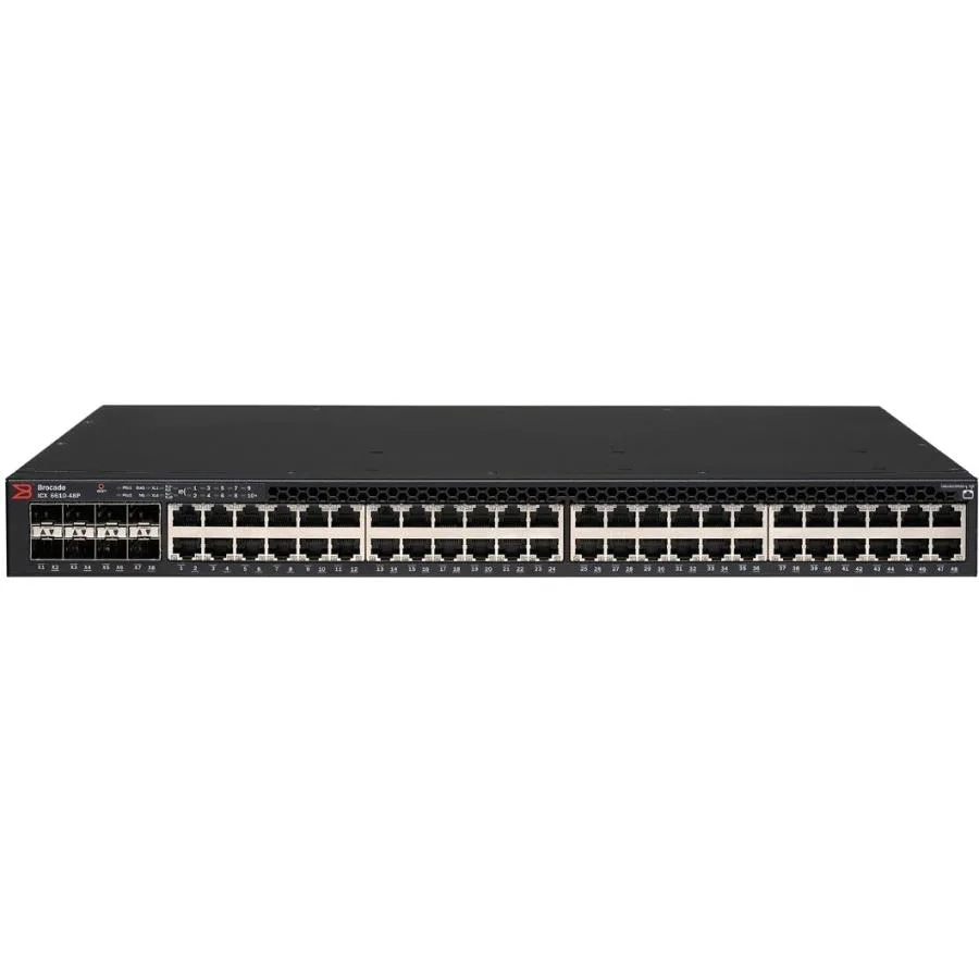 Brocade Brocade ICX6610-24F-DC-E network switch 24 RJ45 — vörumynd