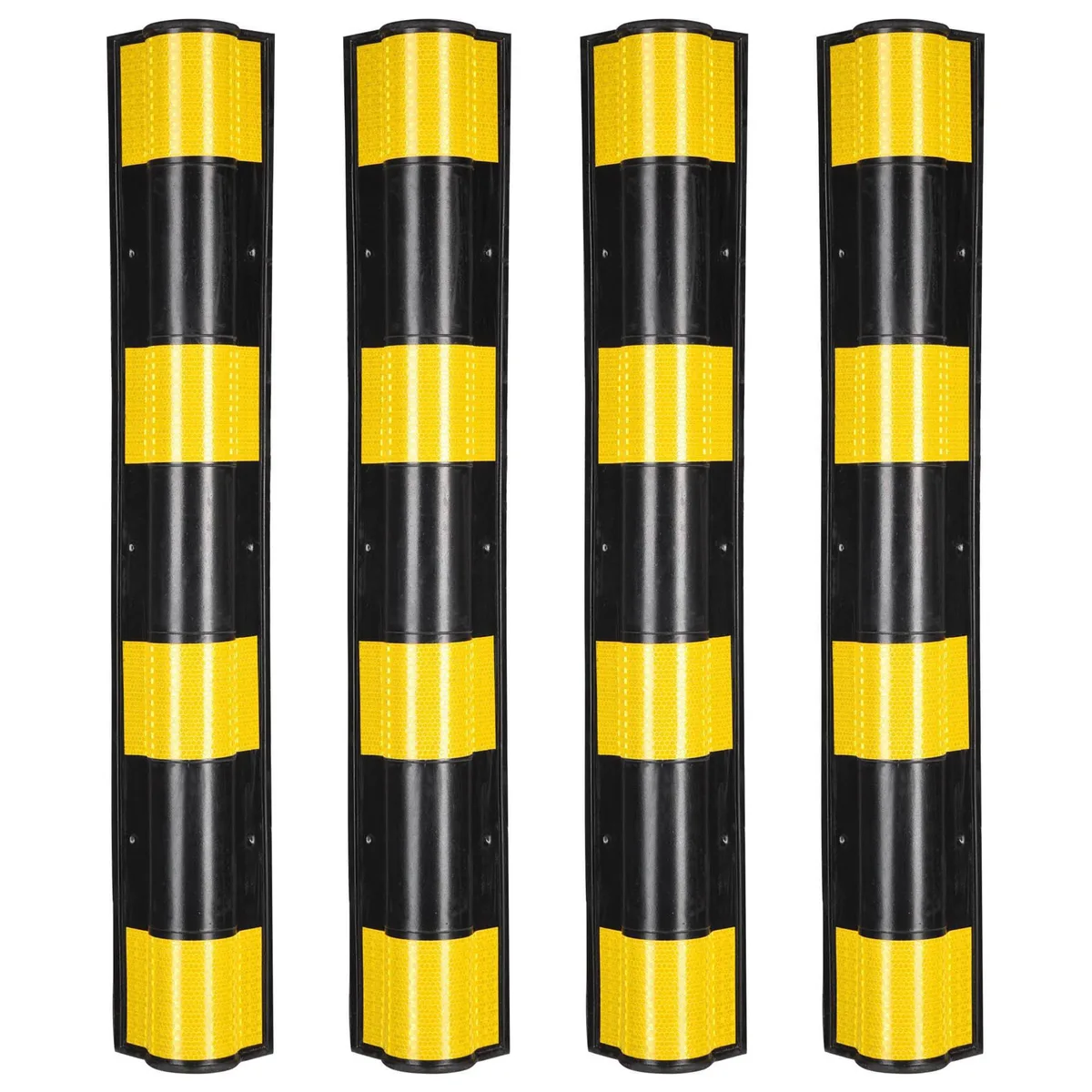 Yescom USA, Inc. Yescom USA, Inc. 33RCG002-R31IN-06X2 31" Rubber Round Corner Guard Covering 4 Pack — product photo
