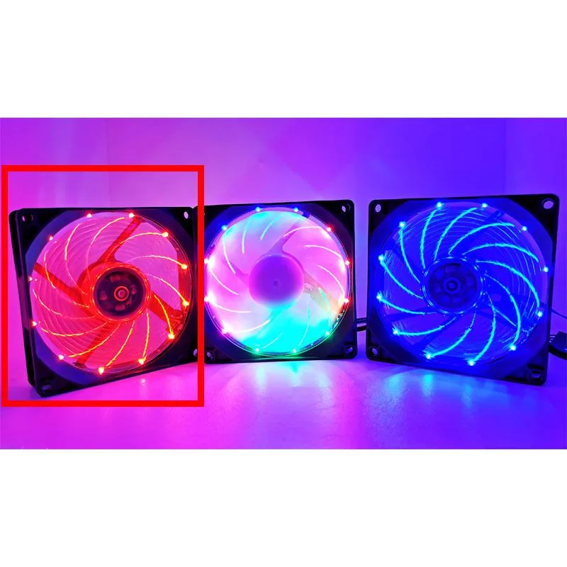 SXDOOL SXDOOL 90mm PWM Case Fan Red 40-45 CFM — product photo