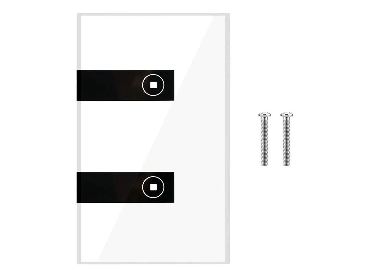 BONAEVER BONAEVER 2 Gang Smart Switch WiFi Touch Light Switch — product photo
