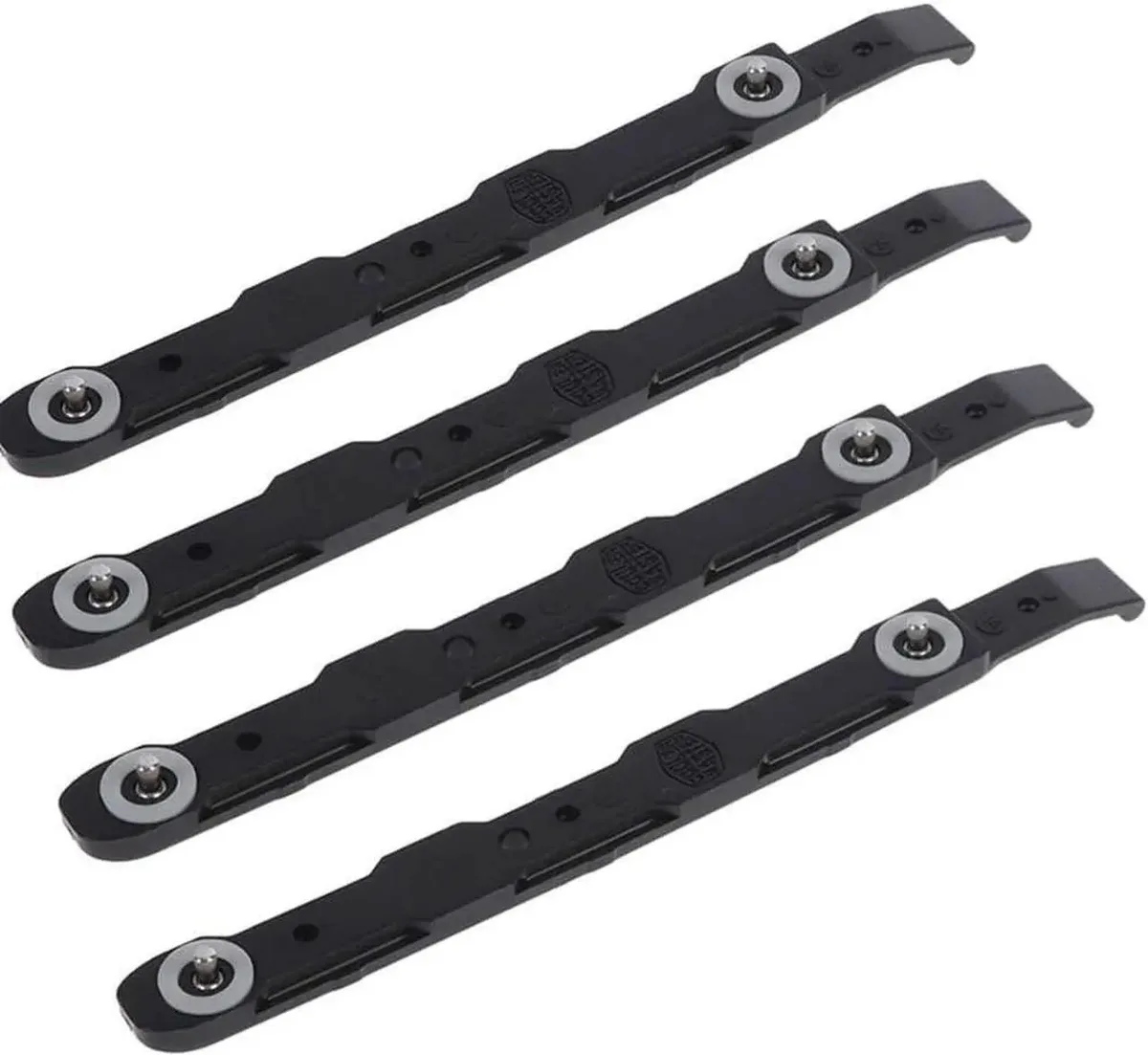 Vszerda Vszerda 4Pcs 3.5" HDD Mounting Rails Black 14.5cm — product photo