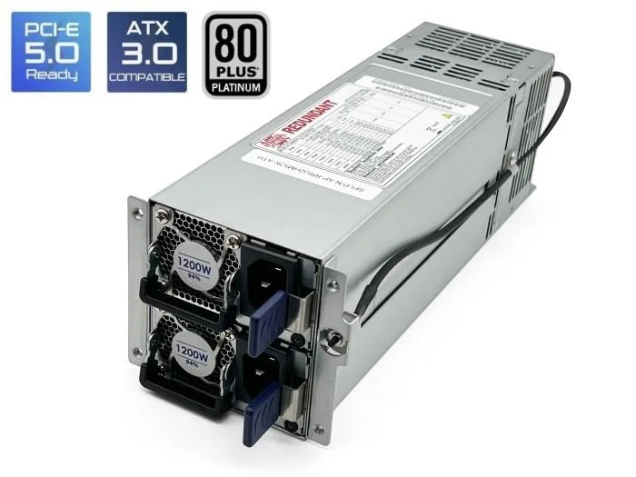 Athena Power Athena Power AP-RRU2MK1262 1200W 2U CRPS Redundant Server Power Supply — product photo