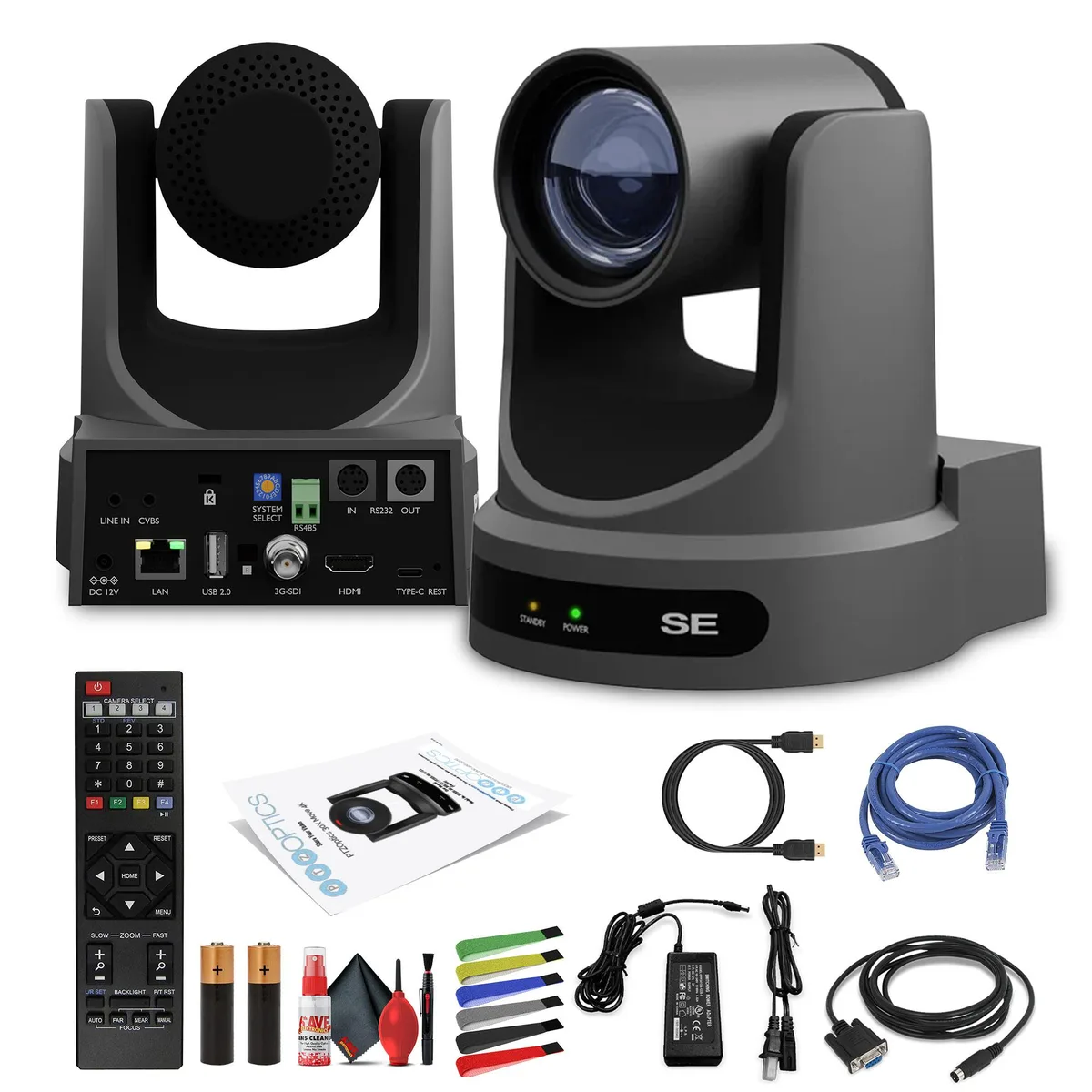 PTZOptics PTZOptics Move SE 30x Optical Zoom Gray network camera — product photo