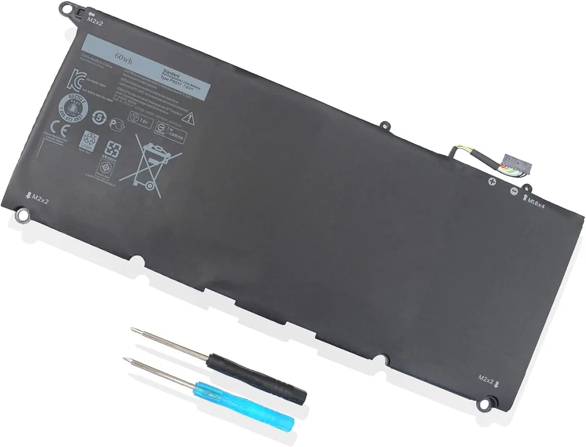 NShi NShi PW23Y laptop battery 7.6V 60Wh for Dell XPS 13 9360 — product photo