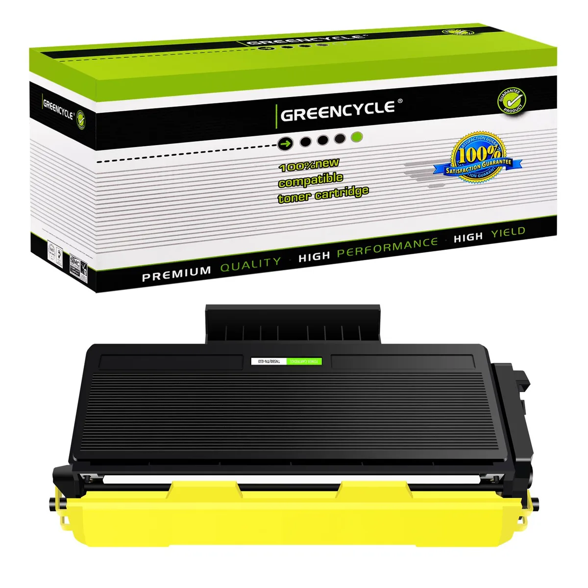 GREENCYCLE GREENCYCLE TN580 Compatible Toner Cartridge 8000 Pages Black — product photo