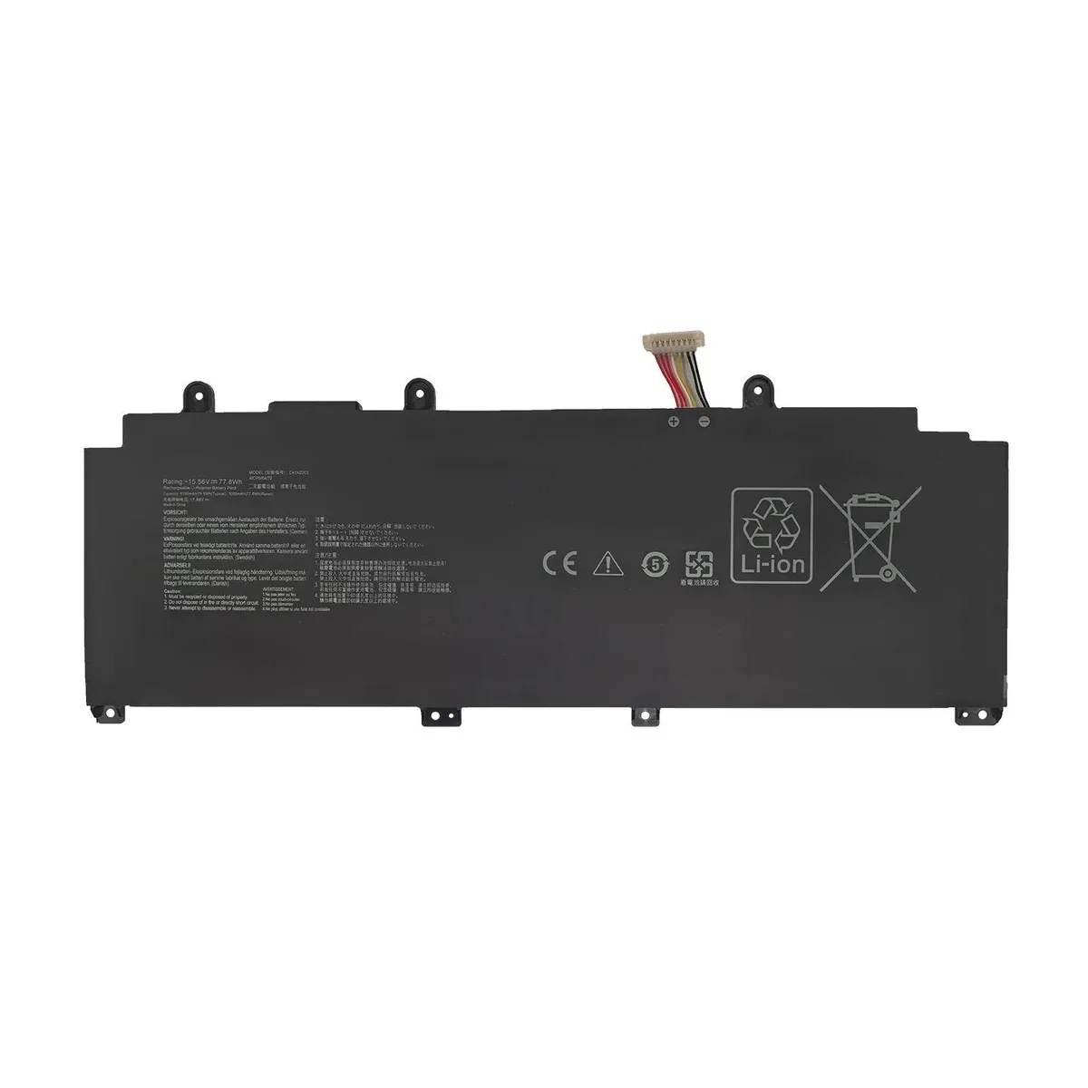 GOLDIX GOLDIX C41N2203 laptop battery 75Wh 15.56V for ROG Flow X13 2023 GV302 series — product photo