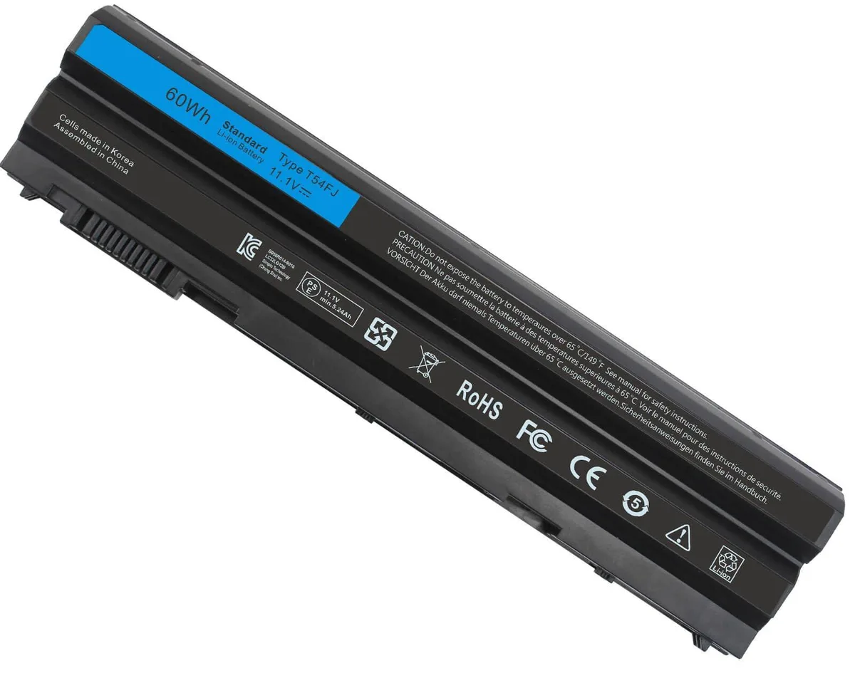  2-Power WDX0R 60Wh 11.1V Laptop Battery for Dell Latitude E6420 E6430 E6520 E6530 E5420 E5520 E5430 E5530 — product photo