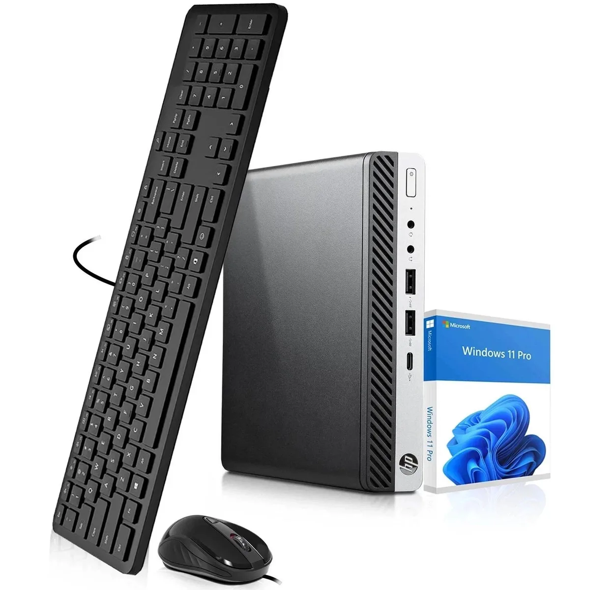 HP HP 600 G5 Mini Desktop PC Intel Core i7-9700T 16GB DDR4 128GB SSD — product photo