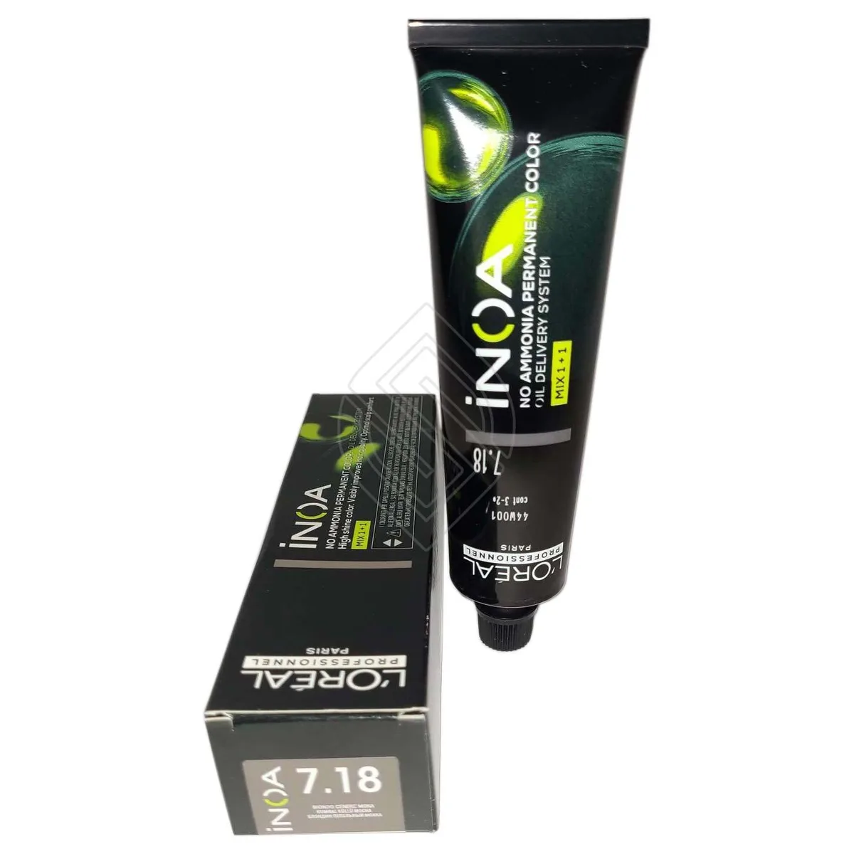 L'Oreal L'Oreal Inoa 7.18 Ash Mocha Blonde Hair Color 60g — product photo