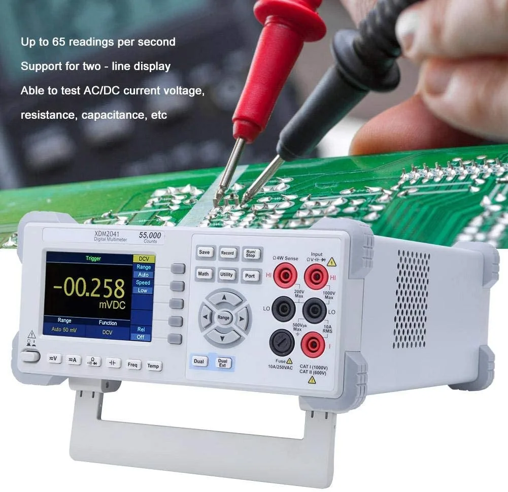 Lilliput Lilliput OWON XDM2041 55000-count desktop multimeter measurement tool — product photo
