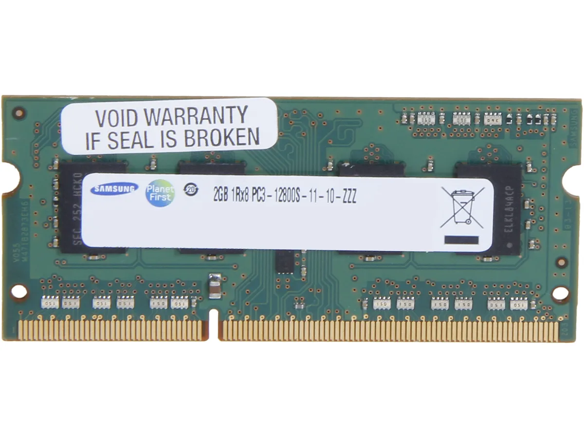SAMSUNG SAMSUNG M471B5773CHS-CK0 2GB DDR3 1600 CL11 1.50V 204-Pin laptop RAM — product photo