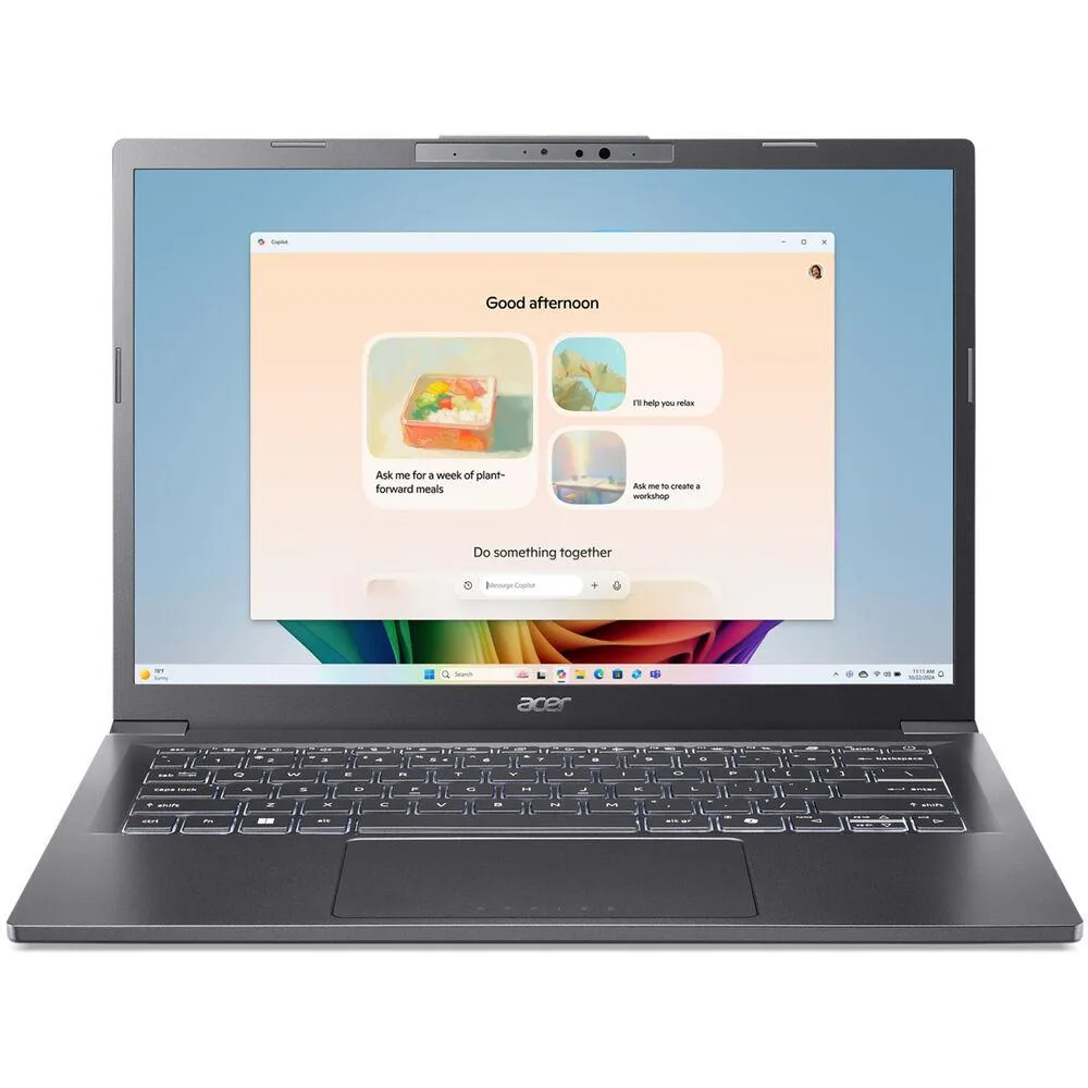 Acer America Acer Aspire 14 AI laptop 14 WUXGA touchscreen Intel Core Ultra 9 288V 32GB 4TB SSD — product photo