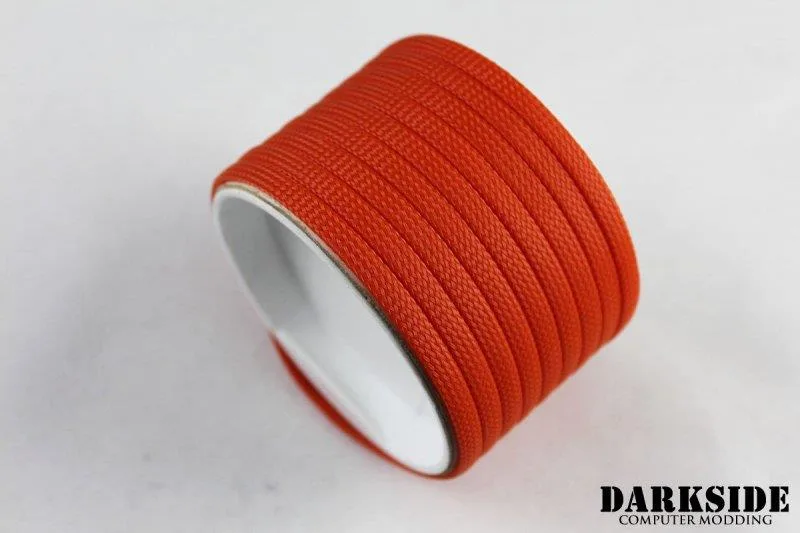Darkside Darkside DS-0553 6mm High Density Cable Sleeving Orange II 1ft — product photo