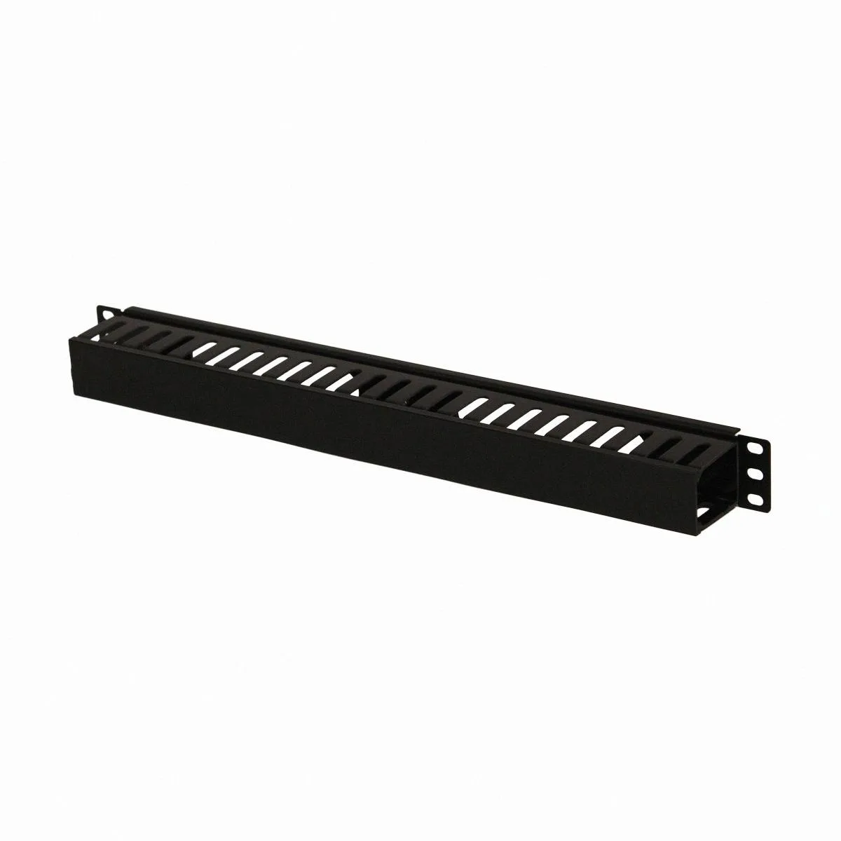 NavePoint NavePoint 1U Plastic Horizontal Cable Manager 19" Rack — product photo