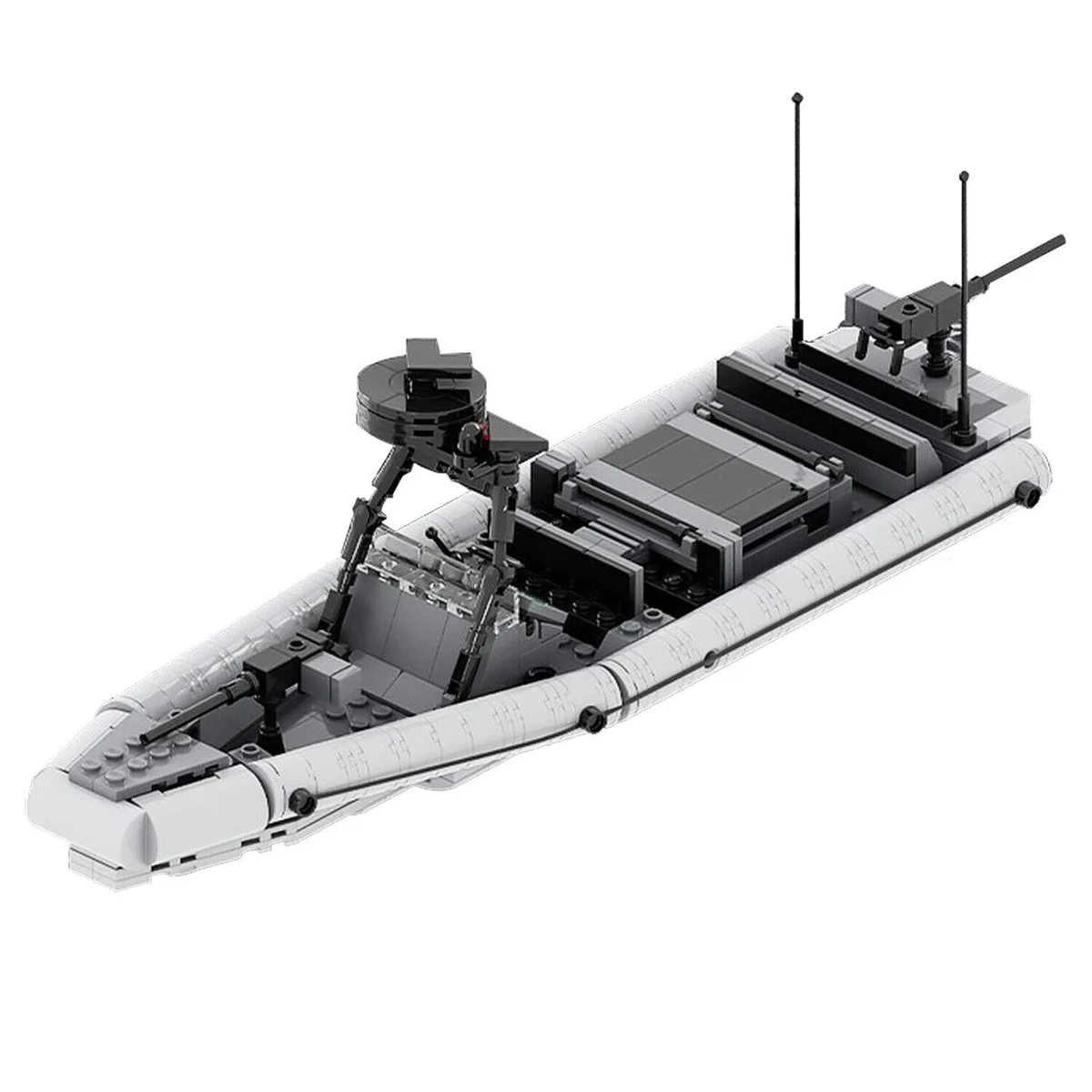ZITIANYOUBUILD ZITIANYOUBUILD 11-meter Naval Special Warfare RIB 501 Pieces MOC — product photo