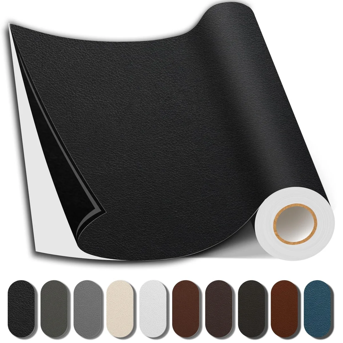  Avery Shag Self-Adhesive Waterproof Vinyl Patch 17 x 79 in Black — product photo
