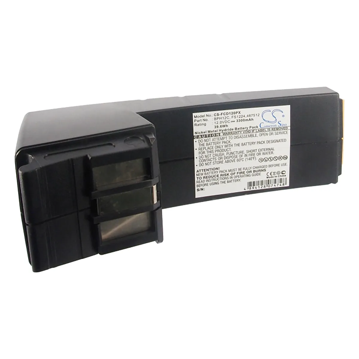 Cameron &amp; Co Cameron &amp; Co DS-CS-FCD120PX 12.0V 3.3Ah Ni-MH battery — product photo