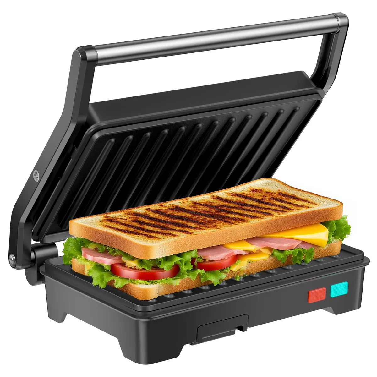 Novalife ABS07 Panini Press 1000W 180° 8.8"×5.5 — product photo