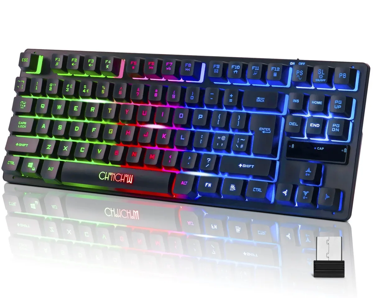 Philips G113 87-Key Wireless Gaming Keyboard Black — product photo