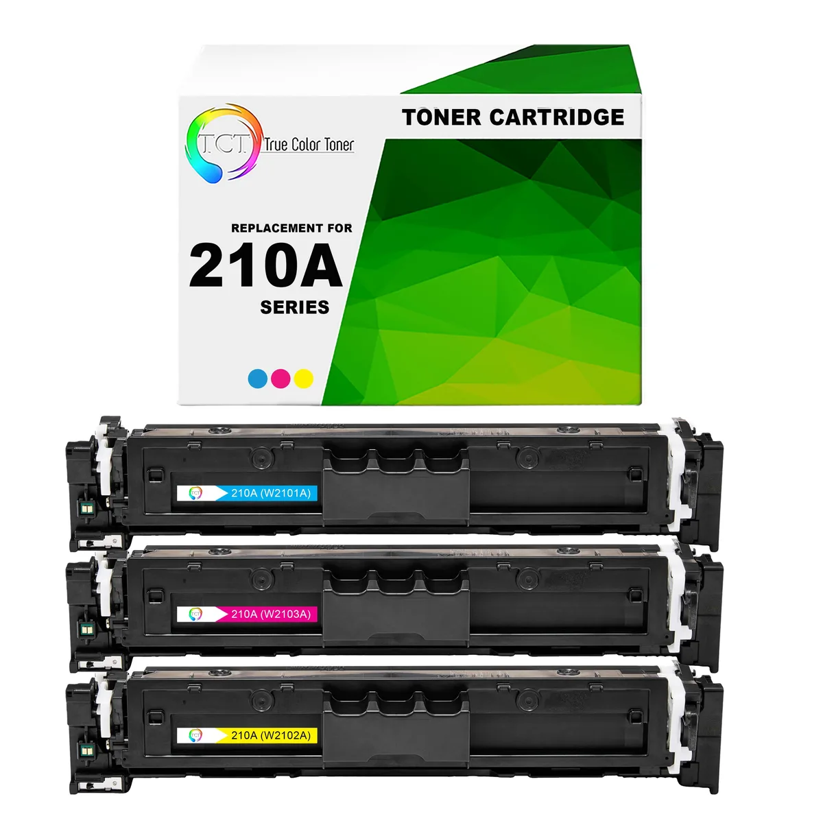 True Color Toner True Color Toner 210A 3-colour toner cartridge 3 pack 1800 pages — product photo