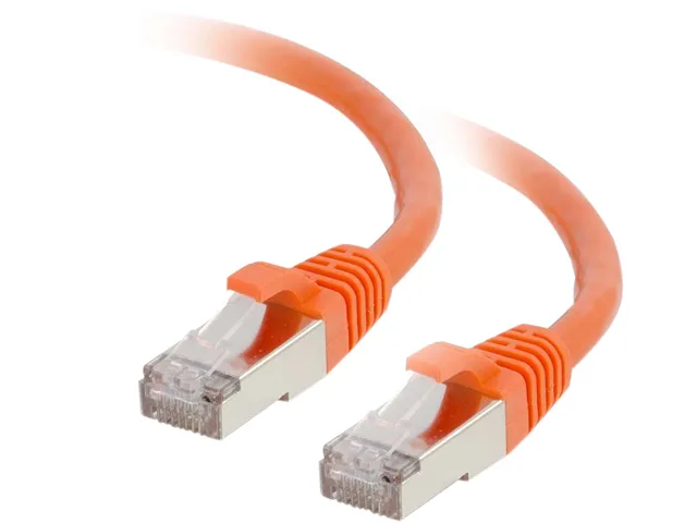 Cables To Go Cables To Go 00880 Cat6 Shielded Network Ethernet Cable Orange 5 ft 1.52 m — product photo