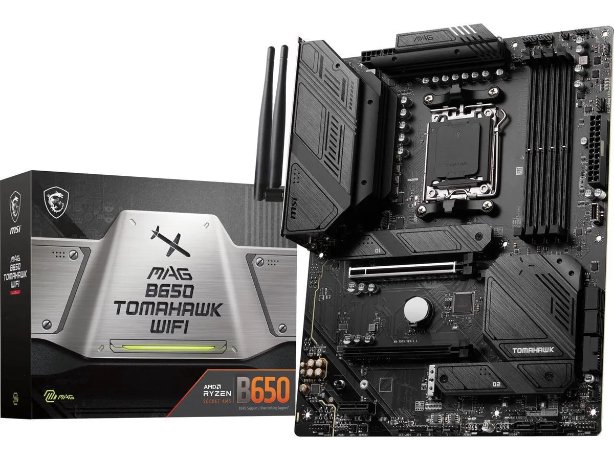 MSI MSI MAG B650 TOMAHAWK WIFI AMD motherboard — product photo