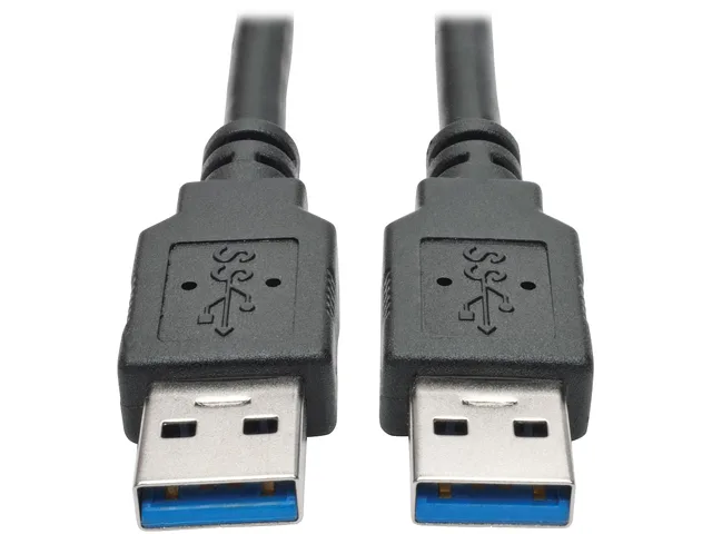 Tripp Lite Tripp Lite U320-006-BK USB 3.0 A to A cable 6 ft 28/24 AWG 5 Gbps black — product photo