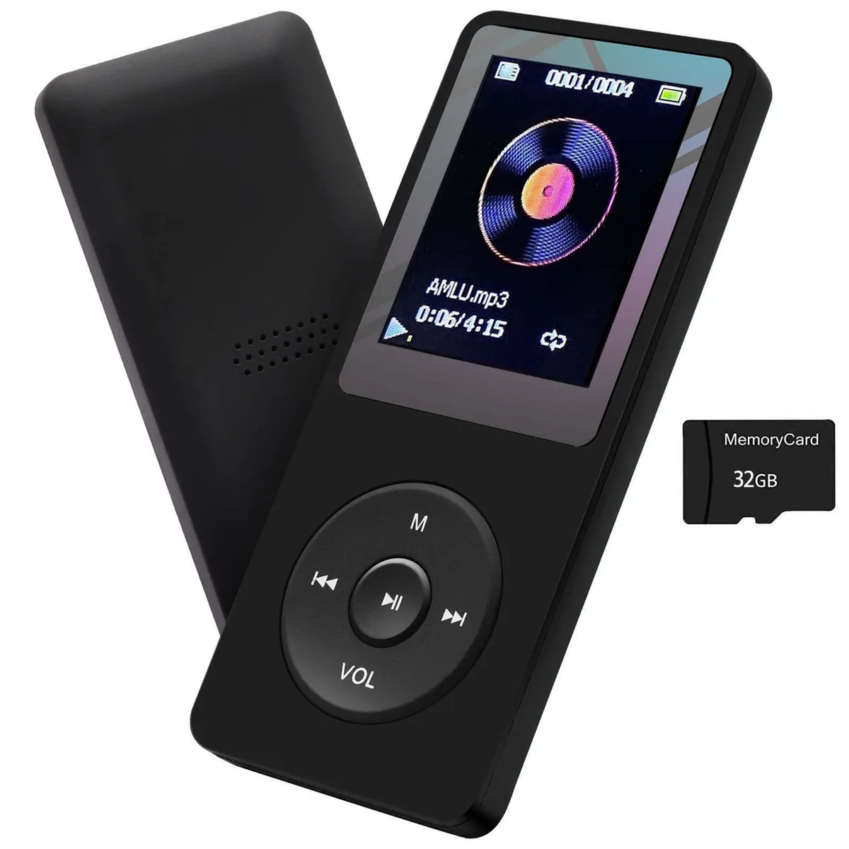 Arungo MP10 32GB MP3 Player 1.8" Black — product photo
