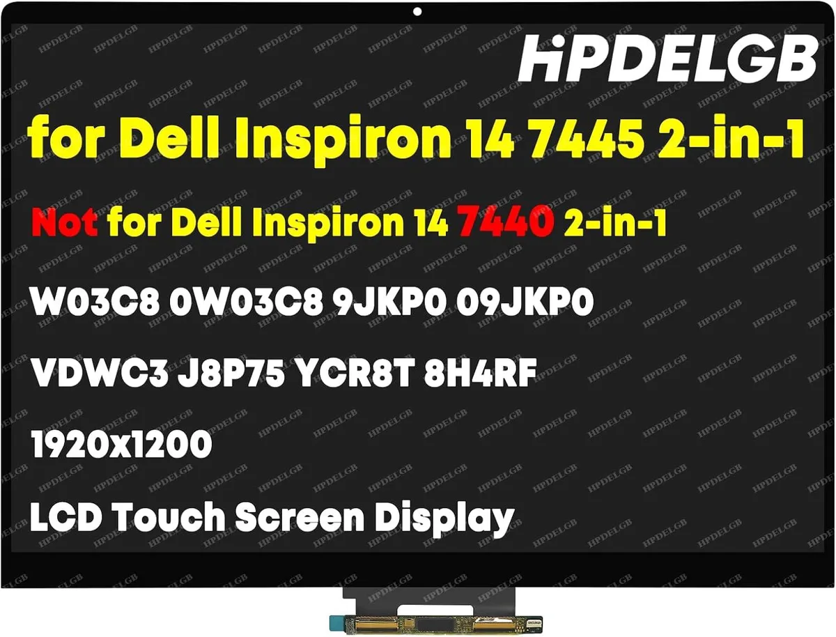 NUOLAISUN NUOLAISUN 14" Touch Screen for Dell Inspiron 14 7445 2-in-1 1920x1200 — product photo