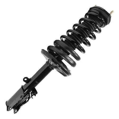 Unity 15342 rear right complete strut assembly, silver metal coil spring and strut unit