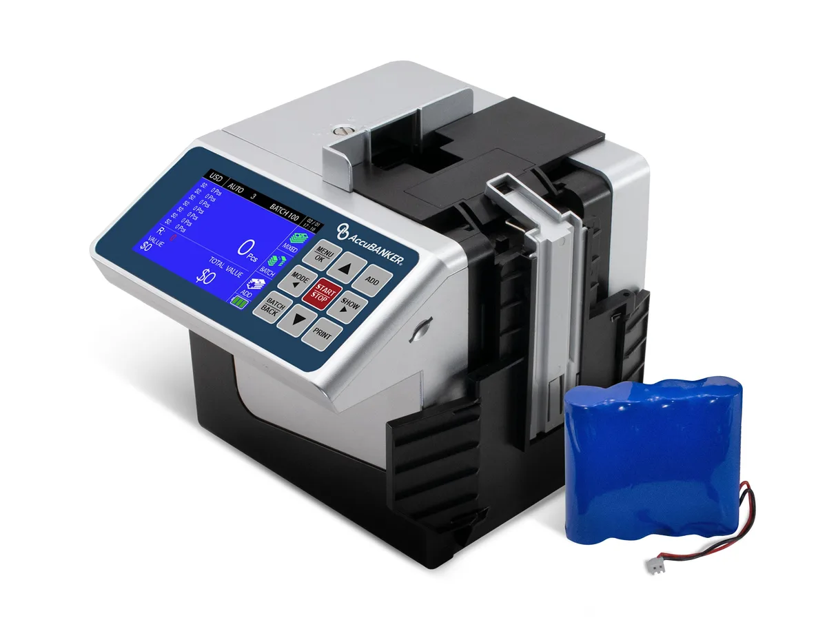 AccuBANKER AccuBANKER D700 Duo Cash Handling 250 bills/min — product photo
