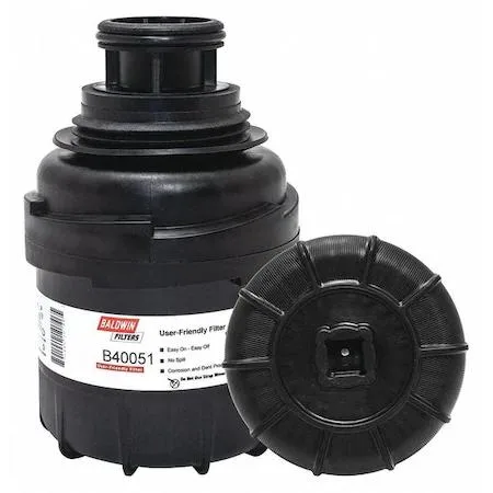 Baldwin Filters B40051 spin-on oil filter, transparent finish