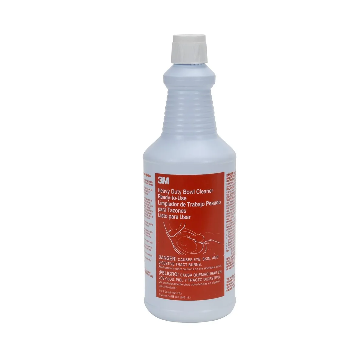 3M 3M 34764 Heavy Duty Acid Bowl Cleaning 12x32oz 23% HCl — product photo