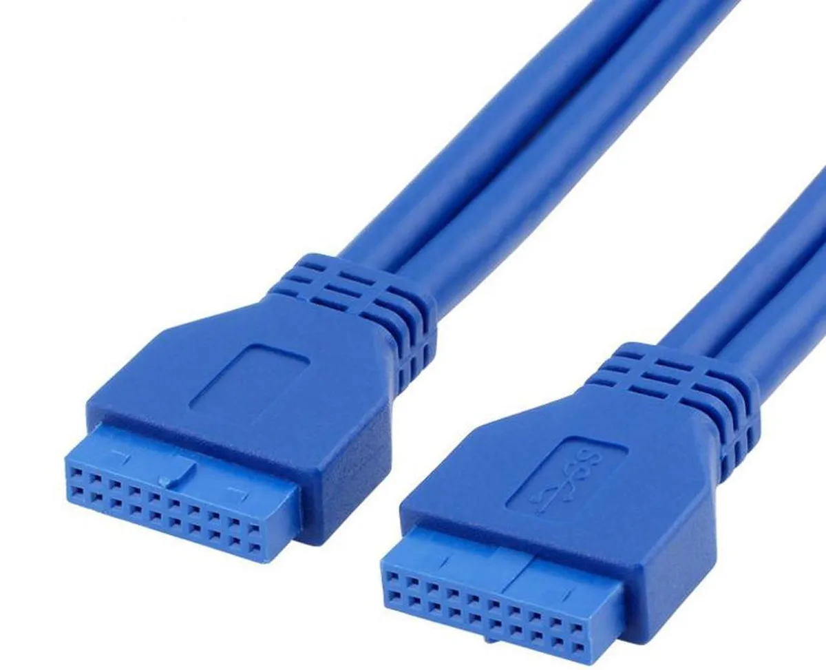 Vszerda Vszerda USB 3.0 20-pin header extension cable female-female 1.64ft — product photo